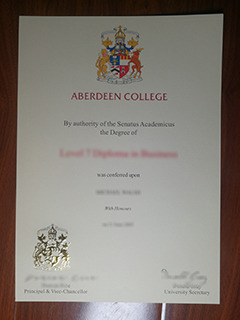 Aberdeen College degree