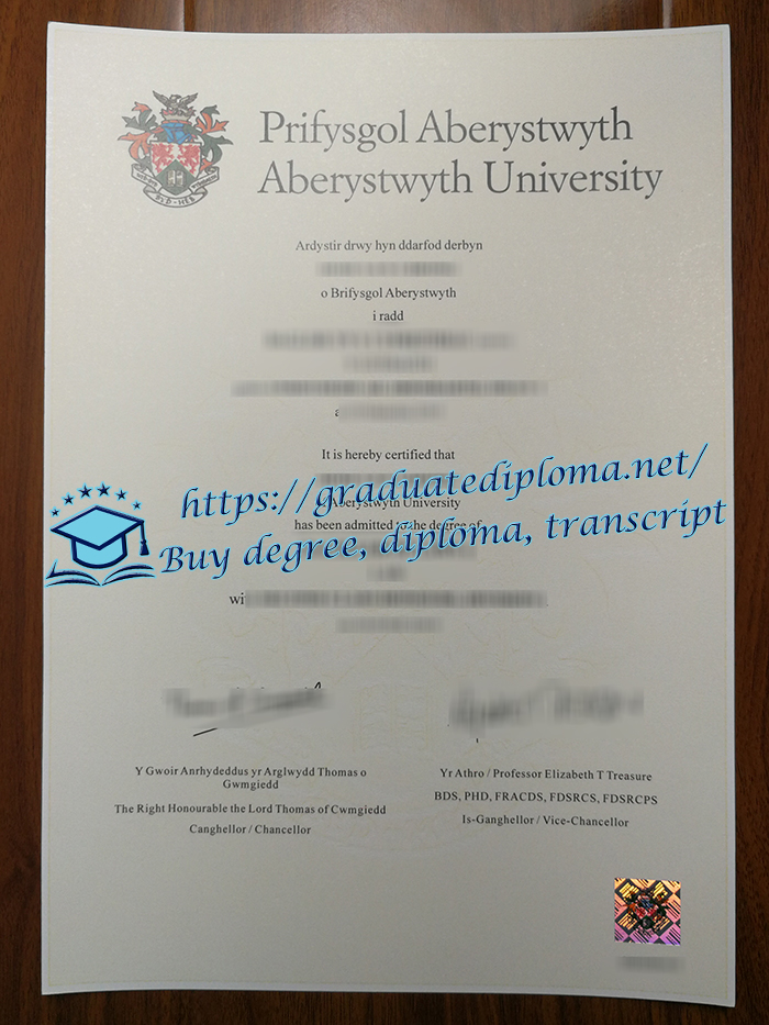 Aberystwyth University diploma