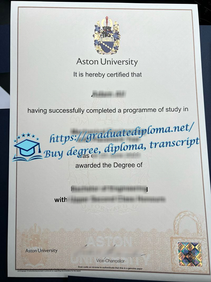Aston University diploma