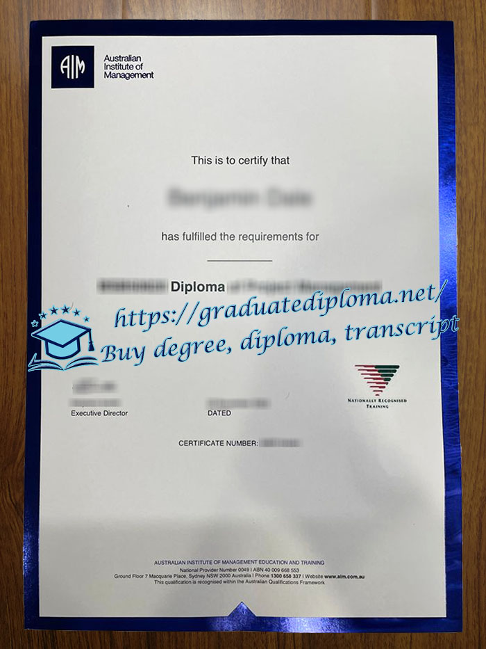 Australian Institute of Management diploma