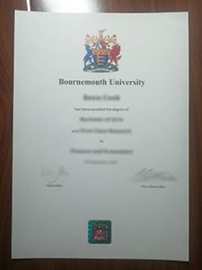 Bournemouth University degree
