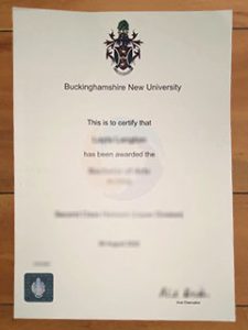 Buckinghamshire New University degree