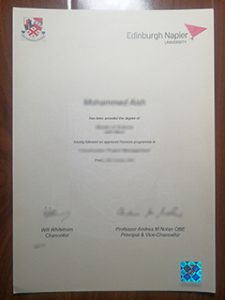 Edinburgh Napier University degree