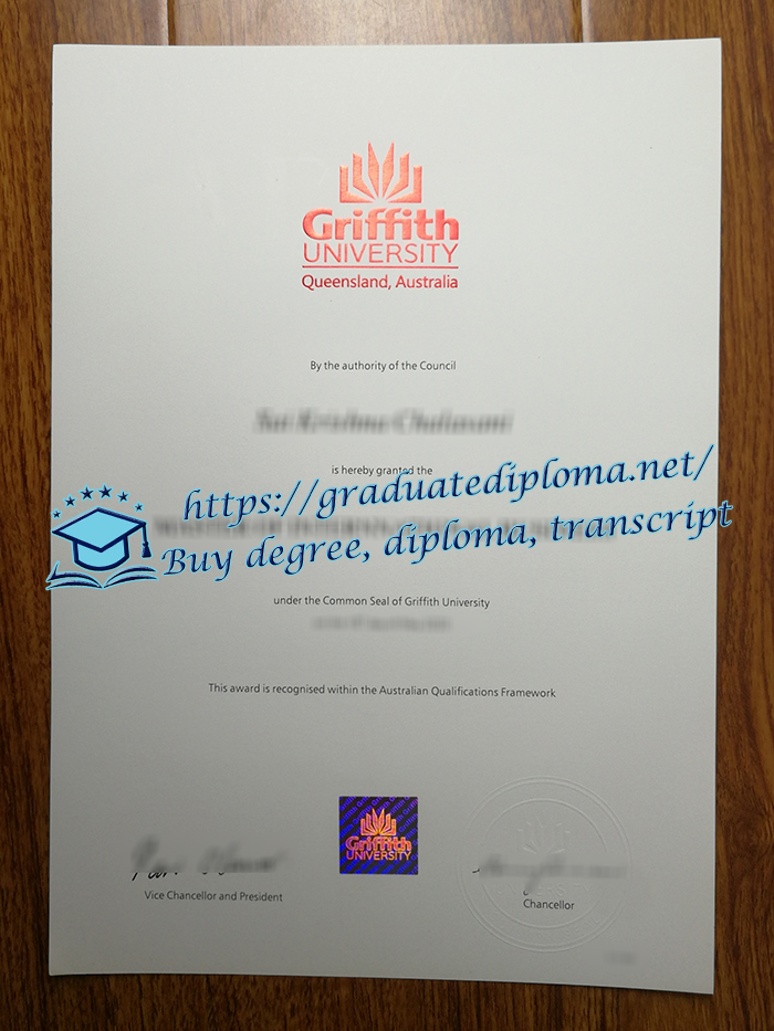 Griffith University diploma