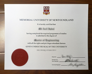 Memorial University of Newfoundland degree
