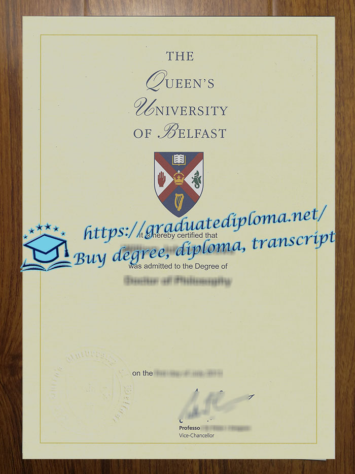 Queen's University Belfast diploma