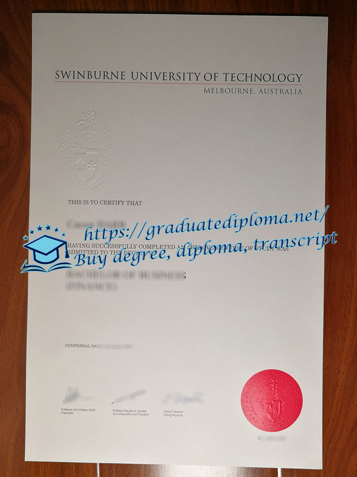 Swinburne University of Technology diploma