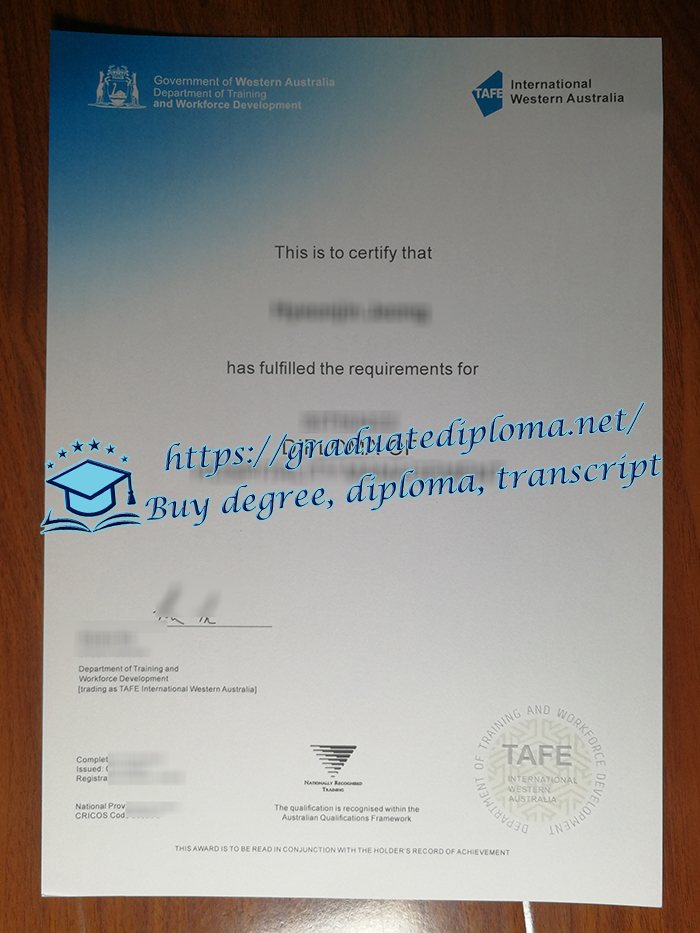 TAFE International Western Australia diploma