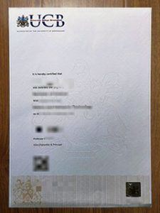 University College Birmingham degree