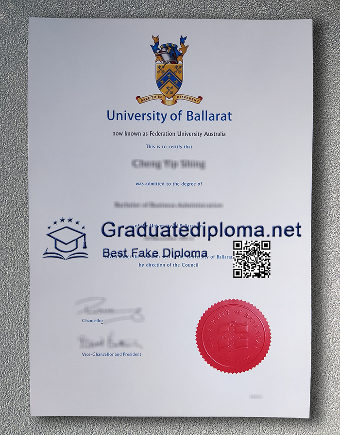 University of Ballarat diploma
