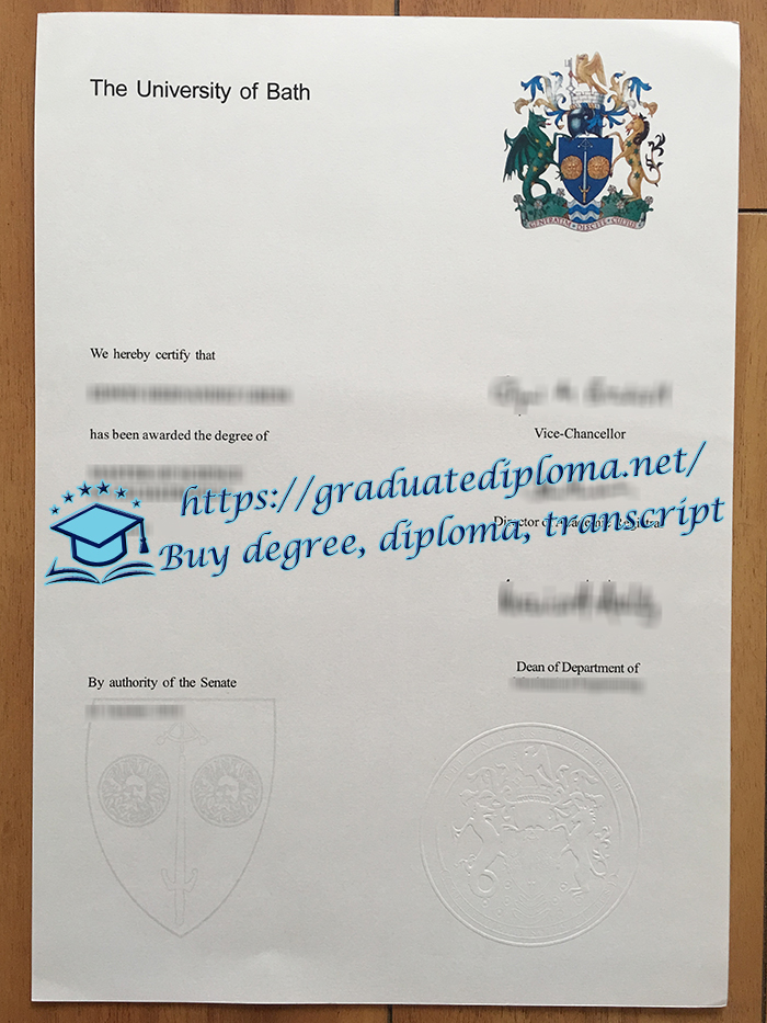 University of Bath diploma