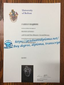 University of Bolton diploma
