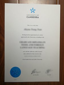 University of Canberra degree