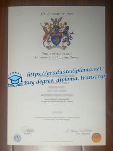 University of Derby diploma