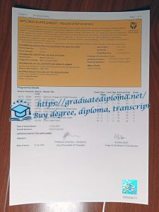 University of East London transcript