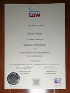 University of Law diploma