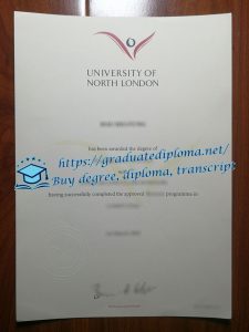 University of North London diploma