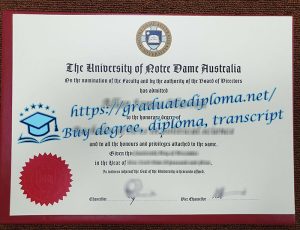 University of Notre Dame Australia diploma