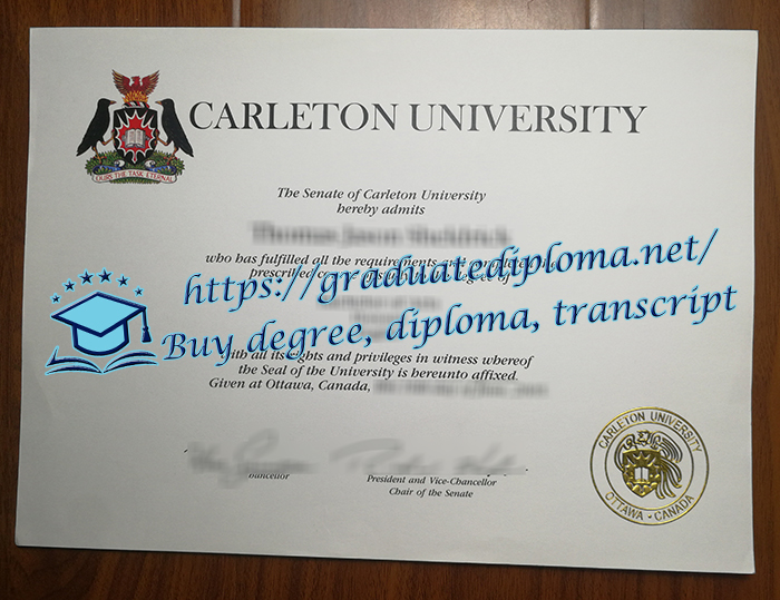 Carleton University diploma