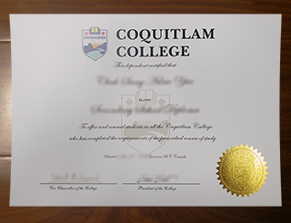 Coquitlam College degree