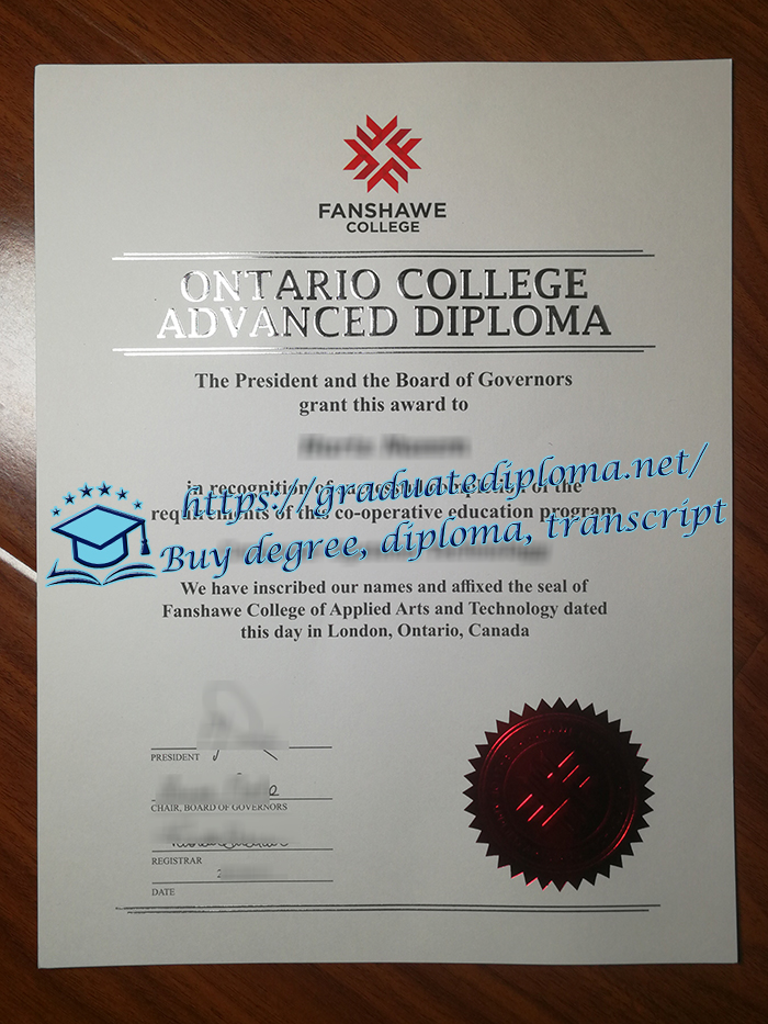 Fanshawe College diploma