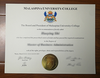 Malaspina University-College degree