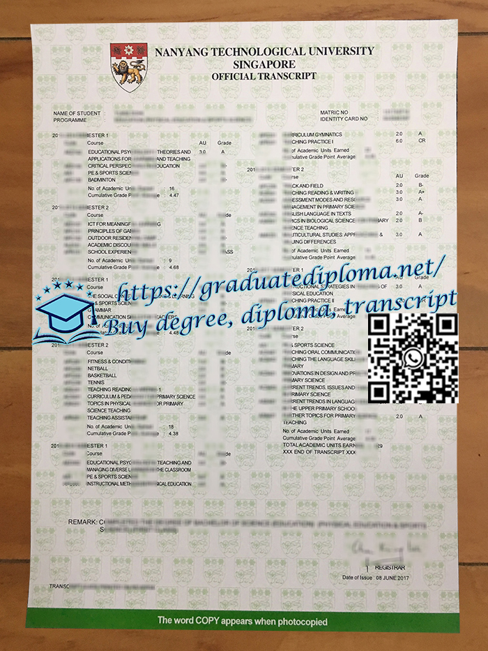 Nanyang-Technological-University-transcript