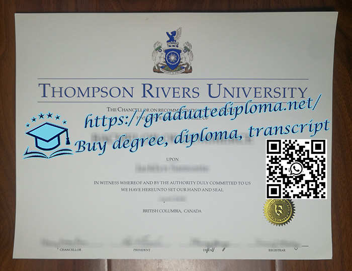 Thompson Rivers University diploma