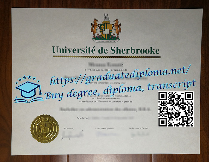 Université de Sherbrooke diploma