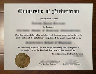 University of Fredericton degree