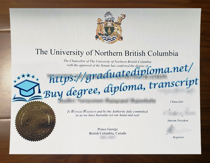 University of Northern British Columbia diploma