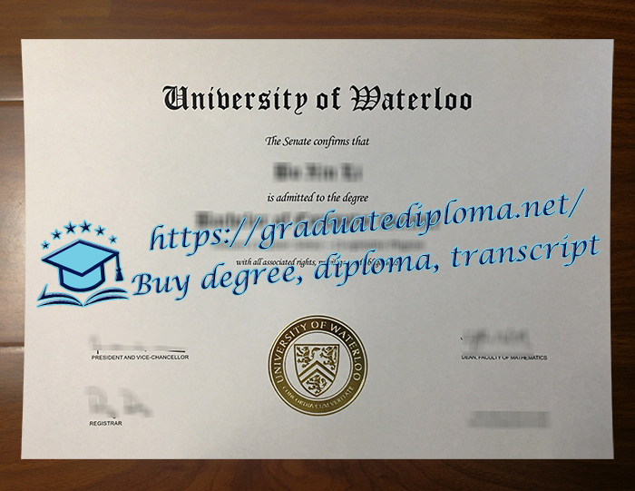 University of Waterloo diploma