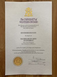 University of Western Ontario degree