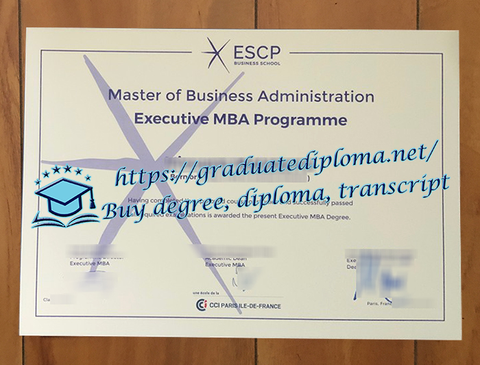 ESCP Business School diploma