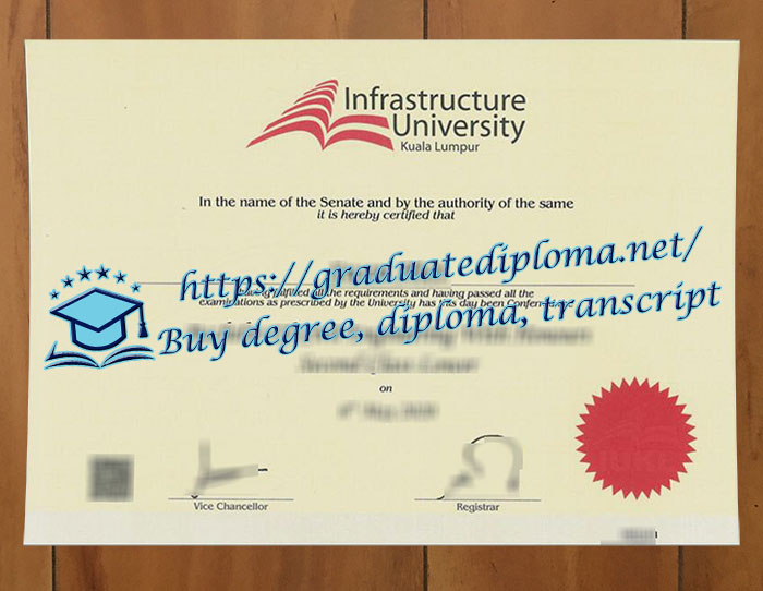 Infrastructure University Kuala Lumpur diploma