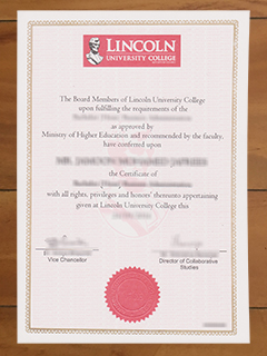 Lincoln University College degree