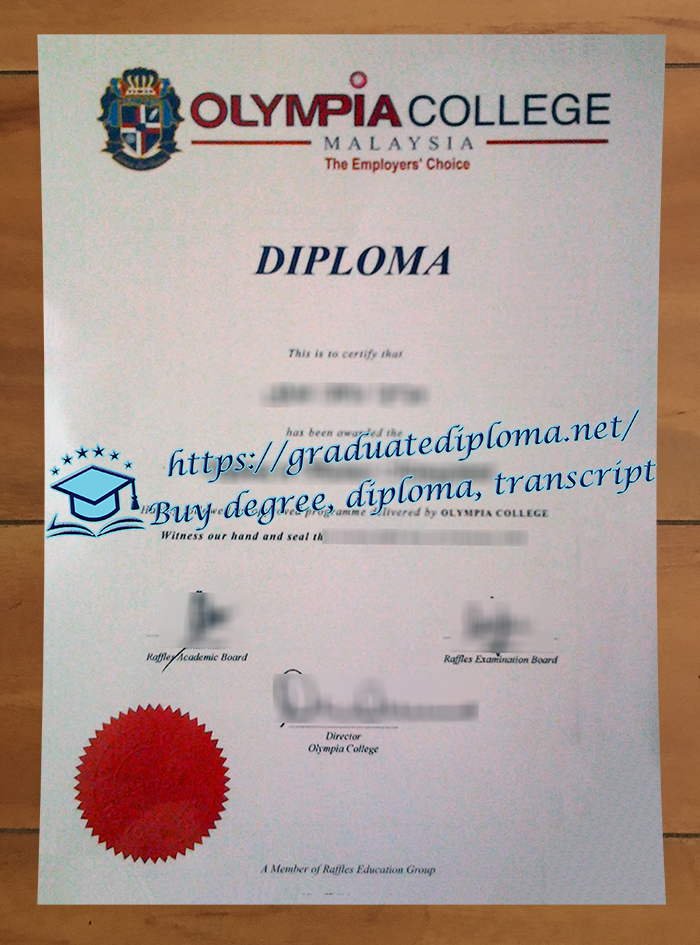 Olympia College Malaysia diploma