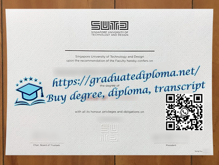 Singapore University of Technology and Design diploma