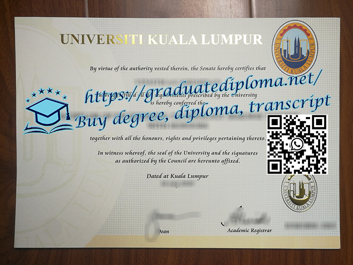 Universiti Kuala Lumpur diploma