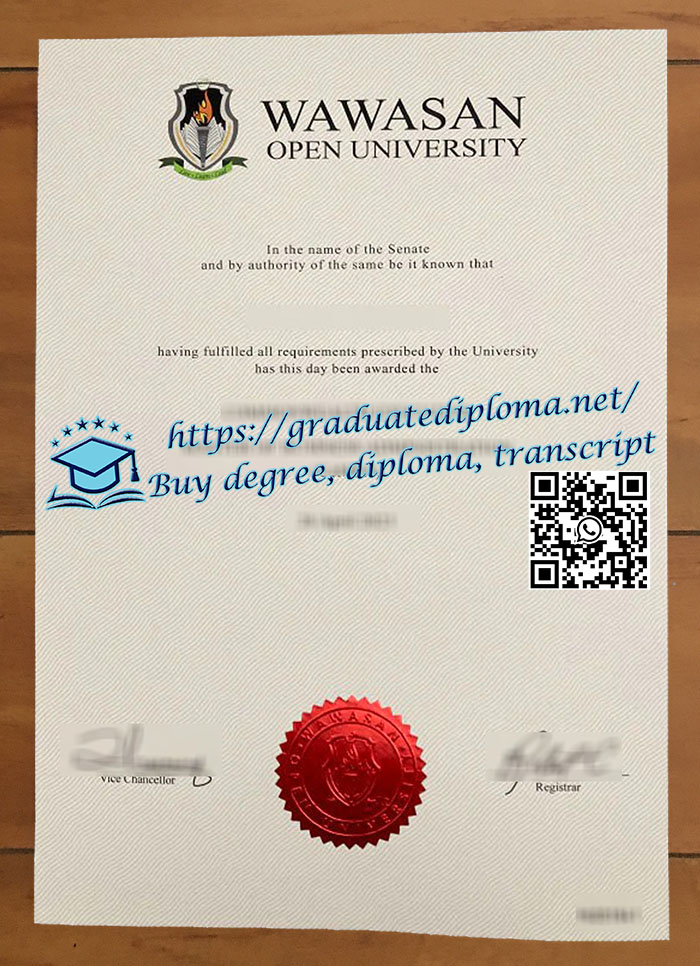 Wawasan Open University diploma