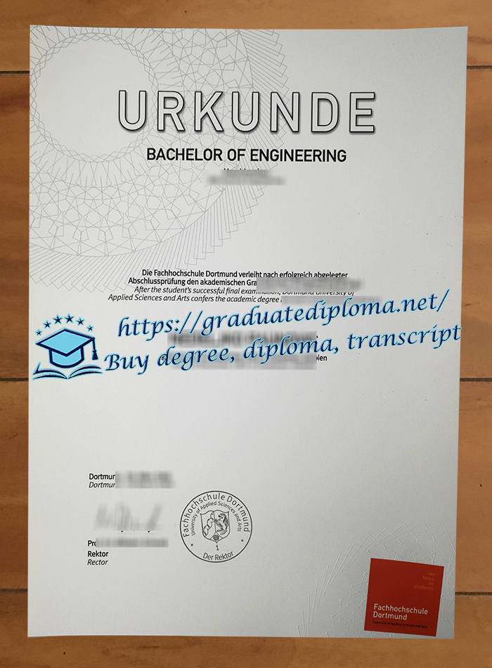 Fachhochschule Dortmund diploma
