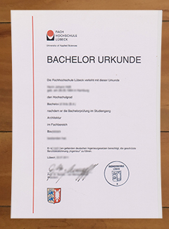 Fachhochschule Lübeck degree