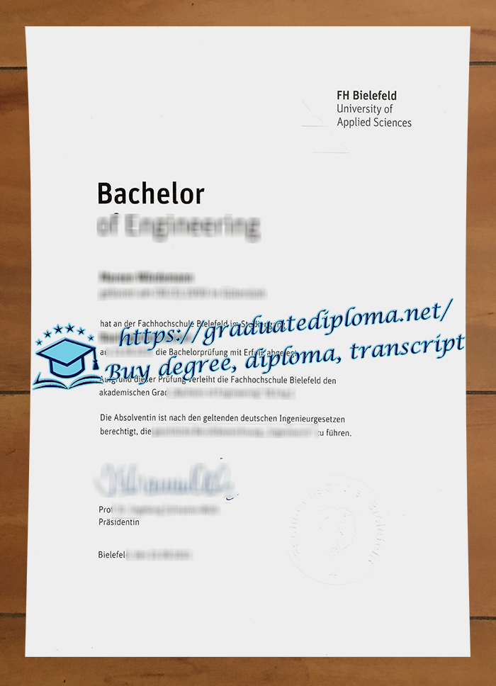 Fachhochschule Bielefeld diploma
