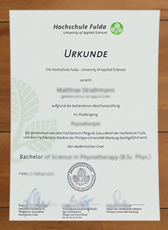 Hochschule Fulda degree