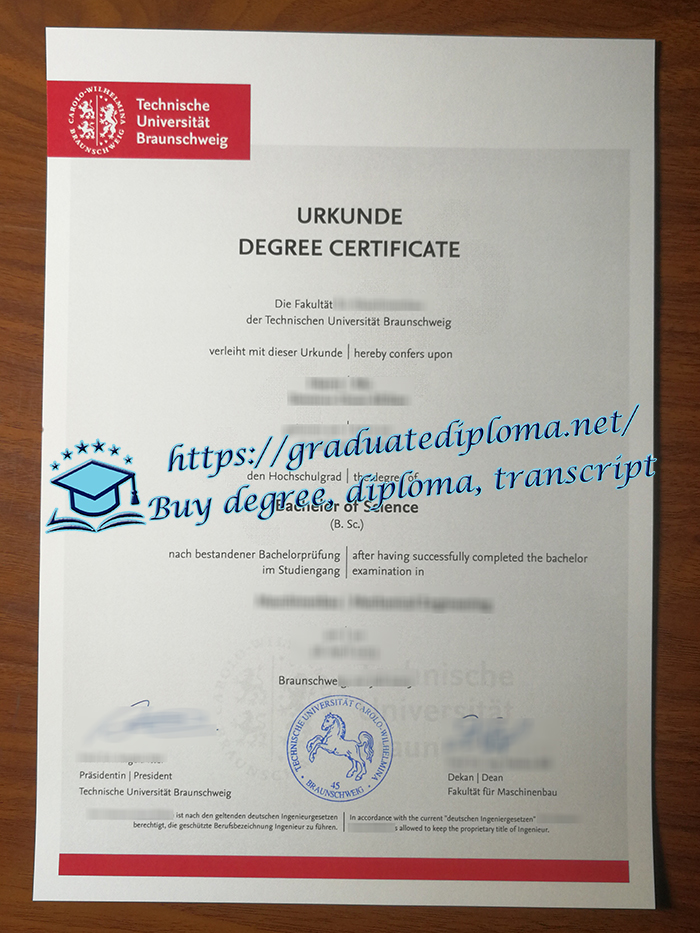 Technische Universität Braunschweig diploma