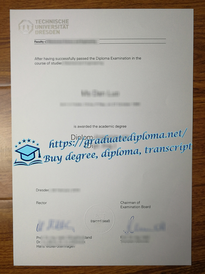 Technische Universität Dresden diploma