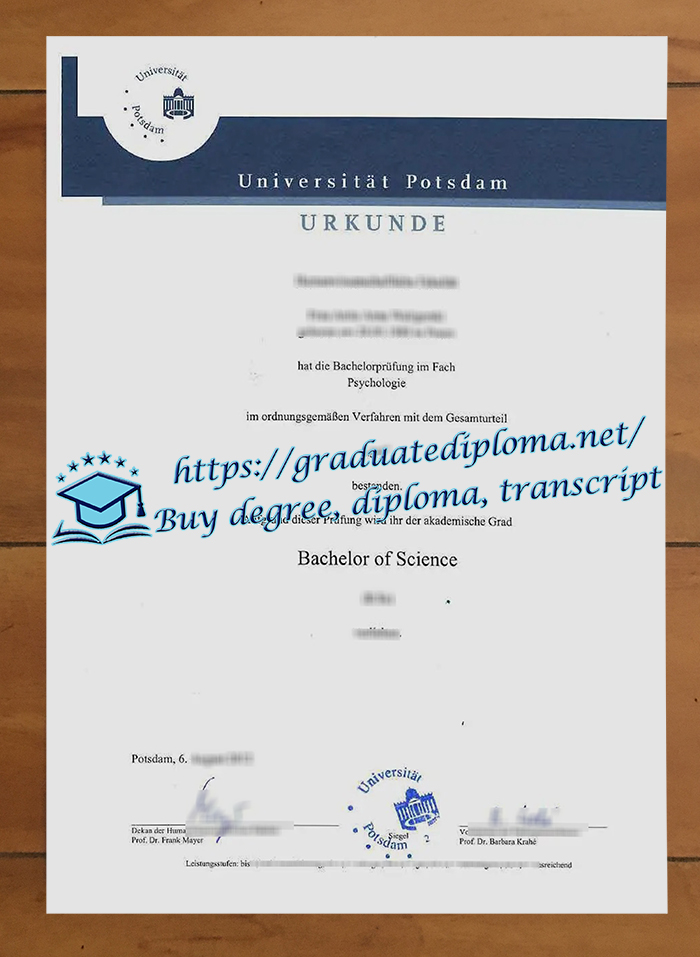 Universität Potsdam diploma