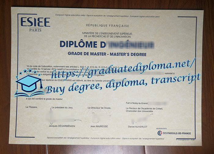 ESIEE Paris diploma