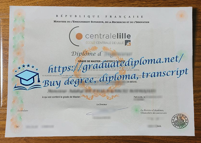 École Centrale de Lille diploma