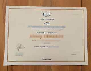 HEC Paris degree